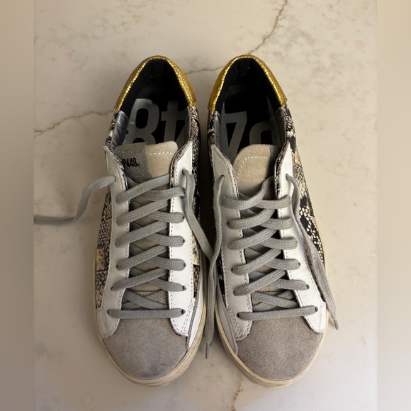 P448 Picasso Women’s Sneakers Reptile Python - Picture 6 of 16